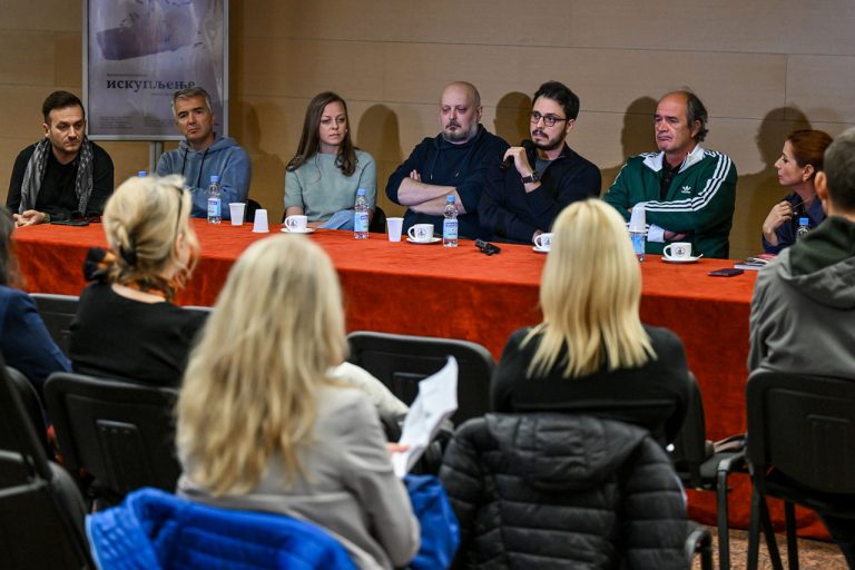 Прес-конференција поводом премијере драме „Искупљење“